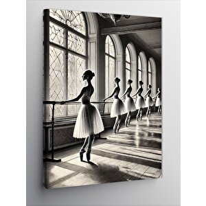 Kanvas Tablo Bale Provası Ve Zarafet 70x100 cm