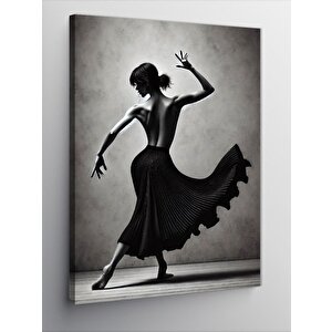 Kanvas Tablo Balerin Kadın Gösterisi 70x100 cm