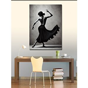 Kanvas Tablo Balerin Kadın Gösterisi 70x100 cm