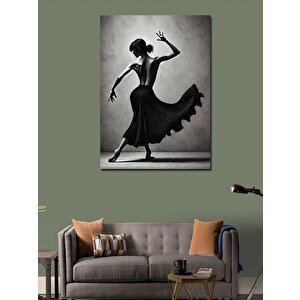 Kanvas Tablo Balerin Kadın Gösterisi 70x100 cm
