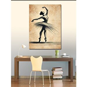 Kanvas Tablo Balerin Ve Zarafet 70x100 cm
