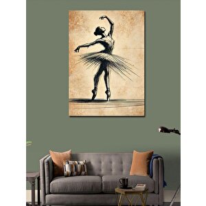 Kanvas Tablo Balerin Ve Zarafet 70x100 cm