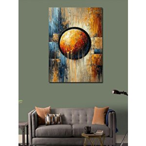 Kanvas Tablo Soyut Küre Sanatı 70x100 cm