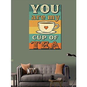 Kanvas Tablo Çayın Tadını Çıkar 100x140 cm