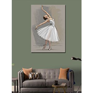 Kanvas Tablo Balerin Ve Zarafet 70x100 cm