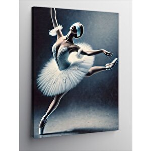Kanvas Tablo Klasik Balerin Pozu 70x100 cm