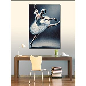 Kanvas Tablo Klasik Balerin Pozu 70x100 cm