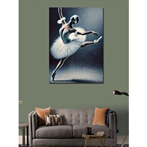 Kanvas Tablo Klasik Balerin Pozu 70x100 cm