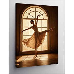 Kanvas Tablo Bale Yapan Kadın 100x140 cm