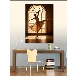 Kanvas Tablo Bale Yapan Kadın 100x140 cm