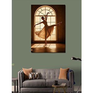 Kanvas Tablo Bale Yapan Kadın 100x140 cm