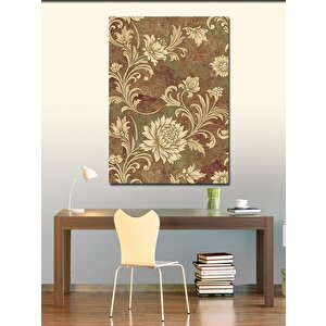 Kanvas Tablo Bej Desenli Antika Arka Plan 70x100 cm