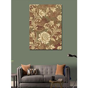 Kanvas Tablo Bej Desenli Antika Arka Plan 70x100 cm
