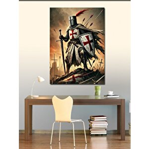 Kanvas Tablo Orta Çağ Şövalyesi 70x100 cm