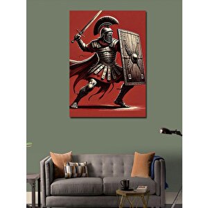 Kanvas Tablo Roma Askeri Ve Kalkan 70x100 cm
