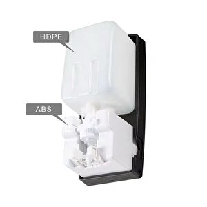 Sensörlü Sivi Sabunluk Otomatik Fotoselli 1400 Ml Büyük Boy Beyaz Pratik Aski Aparati Pi̇lli̇