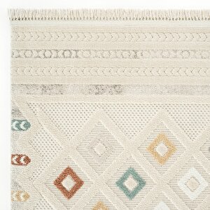 Stone 1064 Multy Kaymaz Taban Koridor Halısı Yolluk Mutfak Halısı Modern Salon Halısı 100x300 cm