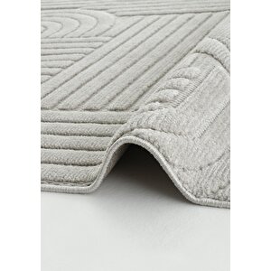 Cool Halı Stone 1090 Gri Kaymaz Taban Koridor Halısı Kesme Yolluk Mutfak Halısı Modern Salon Halısı