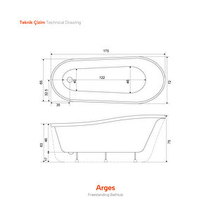 İkon Arges 72x175 H75