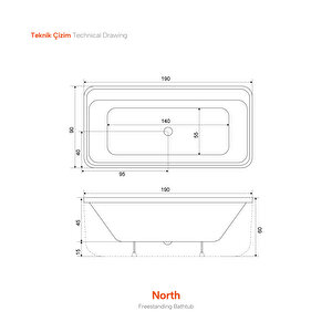 İkon North 90x190 H60
