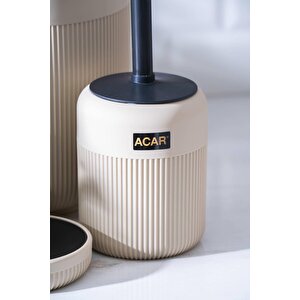 Astoria Akrilik 5 Parça Banyo Seti - Krem