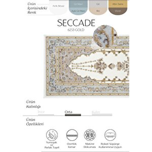 Cool Seccade Gold Hediyelik Kalın Seccade Çeyizlik Gelin Damat Çift Bohçası Seccade Seti