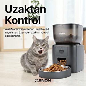 Otomatik Mama Kabı, Akıllı Mama Kabı Çelik Su Kabı Ve 4'lü Filtre Seti, Wifi