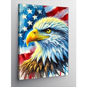 Kanvas Tablo Kartal Ve Özgürlük Ruhu 50x70 cm