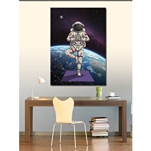 Kanvas Tablo Uzayda Astronot 70x100 cm