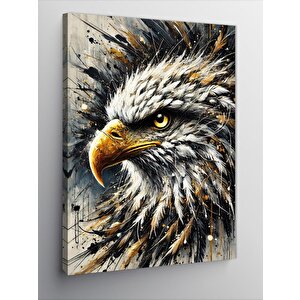 Kanvas Tablo Kartal Portresi 50x70 cm