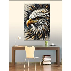 Kanvas Tablo Kartal Portresi 70x100 cm