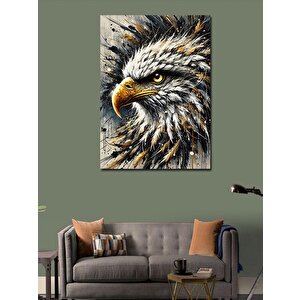 Kanvas Tablo Kartal Portresi 70x100 cm