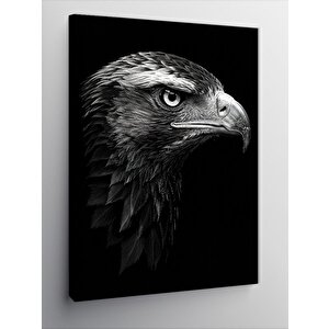 Kanvas Tablo Kartalın Detaylı Portresi 100x140 cm