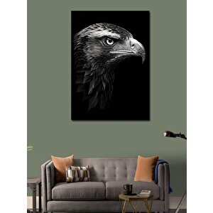 Kanvas Tablo Kartalın Detaylı Portresi 100x140 cm