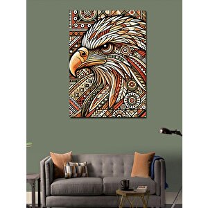 Kanvas Tablo Soyut Kartal Tasarımı 50x70 cm