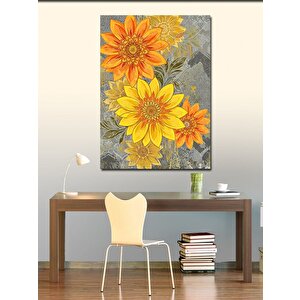 Kanvas Tablo Sarı Güneş Çiçekleri 50x70 cm