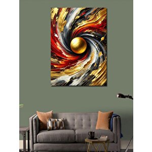 Kanvas Tablo Galaksi Ve Parlak Spiral 100x140 cm