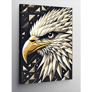 Kanvas Tablo Keskin Kartal Çizimi 50x70 cm