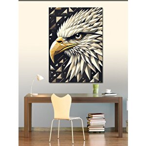 Kanvas Tablo Keskin Kartal Çizimi 50x70 cm