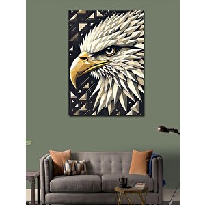 Kanvas Tablo Keskin Kartal Çizimi 50x70 cm