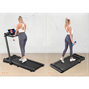 Slazenger Smart Katlanır-ofis Masalı-eğimli-hazır Kurulumlu Koşu Bandı