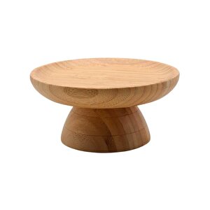 Dayanıklı Bambu Ayaklı Stand Sunumluk -7b139