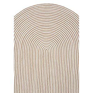 Luke 854 Mutfak Halısı Halı Yolluk Antre Hol Halısı Oval Banyo Halısı Hasır Balkon Halısı 80x200 cm