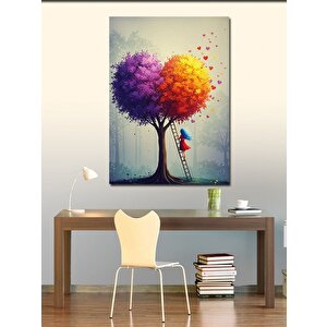 Kanvas Tablo Ağaç Altındaki Çocuk 70x100 cm