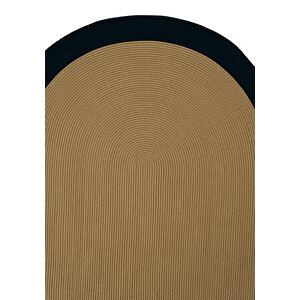 Luke 858 Mutfak Halısı Halı Yolluk Antre Hol Halısı Oval Banyo Halısı Hasır Balkon Halısı 80x200 cm