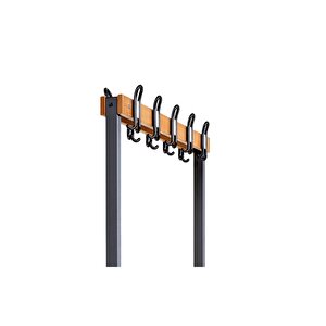 Ayakkabılıksız 4 Ayaklı Çift Taraflı Bank, 10 Kanca, 100x85x170 Cm, Spor Bankı
