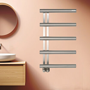 800x500mm Avanos Fırça Mat İnox Paslanmaz Çelik Havlupan 80x50 Cm
