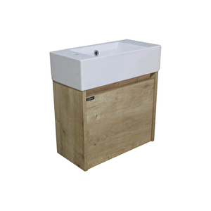 Tiny Banyo Dolabı 50 Cm Safir Meşe