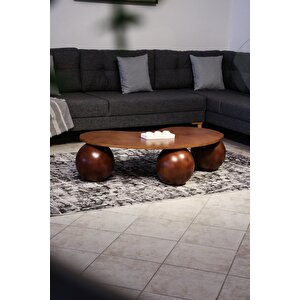 Top Sehpa & Küre Ceviz Mdf Orta Sehpa - Ceviz