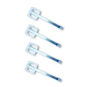 Metal Katlanır Yer Sofrası Ayağı 30 Cm Tamamı Metal 4'lü Takım Sofra Ayağı